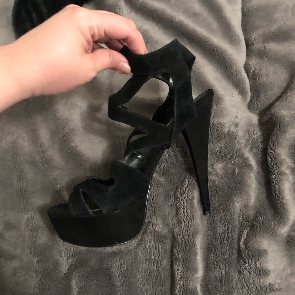 Black heels